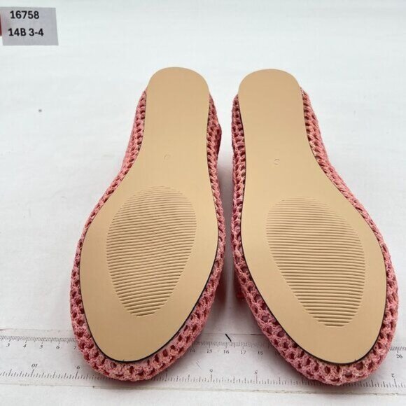 Miss left Pink Braid Girls Adorable Round Toe Mary Jane Flats Bowknots Shoes - Picture 7 of 8